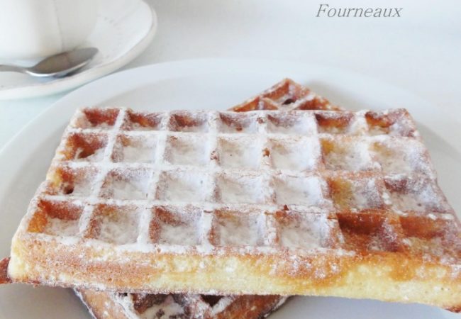 Gaufre épaisse et croustillante