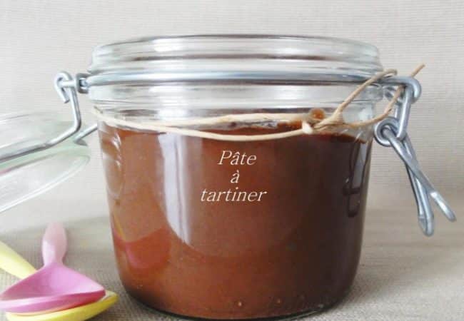 Pâte à tartiner sans huile de palme