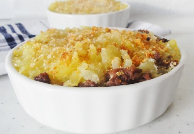 Parmentier de joue de boeuf