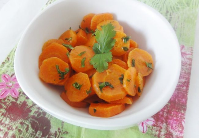 Salade de carottes coriandre et cumin