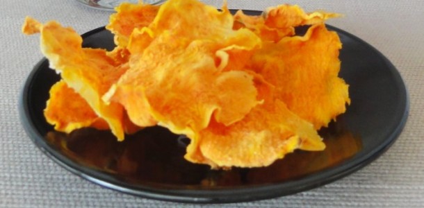 Chips de patate douce au four | Aux Fourneaux