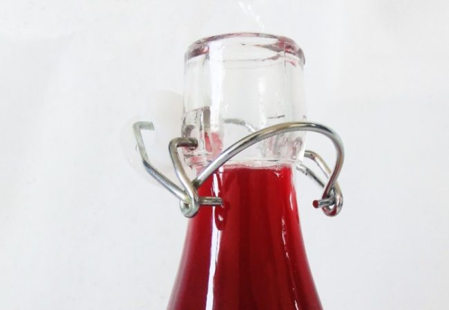 Sirop de grenadine maison