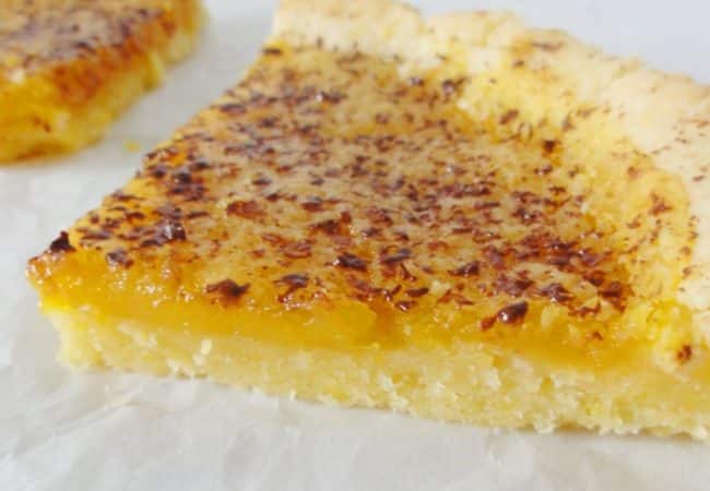 Tarte citron bergamote