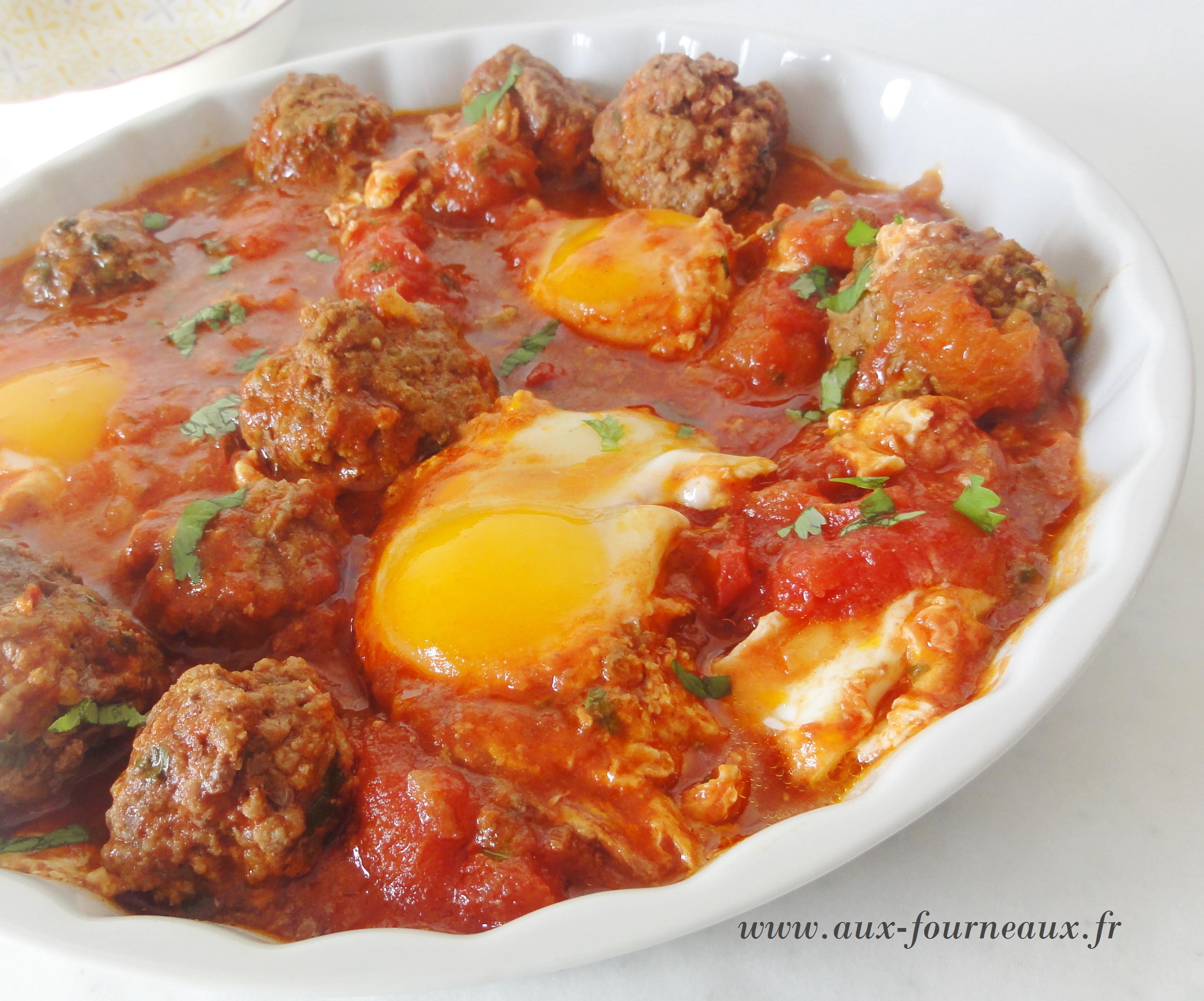 Kefta Boulettes En Sauce Marocaine Aux Fourneaux