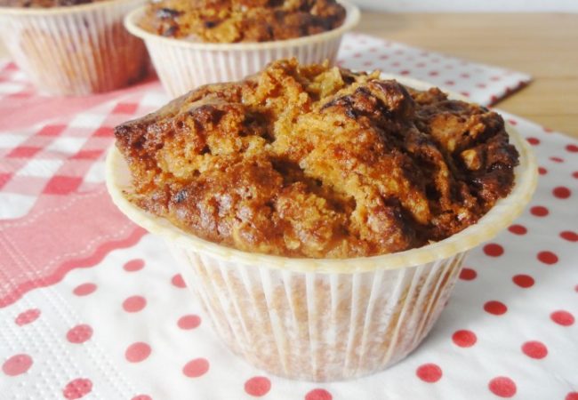 Muffins framboise chocolat blanc