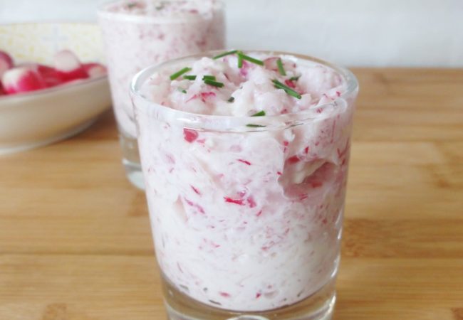 Rillettes de radis à la vache qui rit