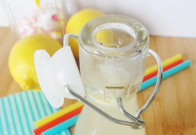 Sirop de citron maison