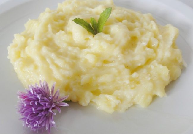 Purée au mascarpone et parmesan