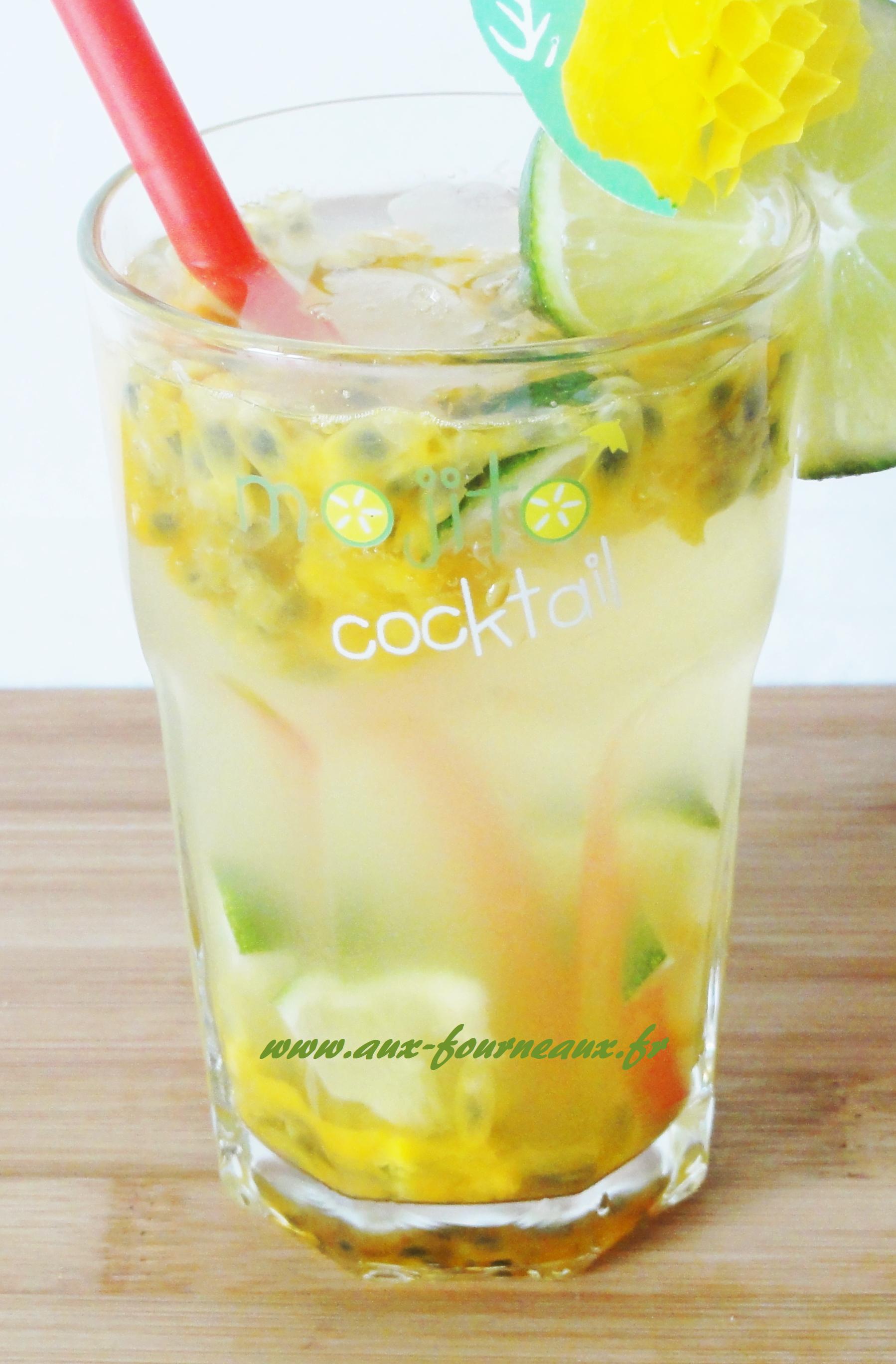 Mojito Aux Fruits De La Passion Aux Fourneaux