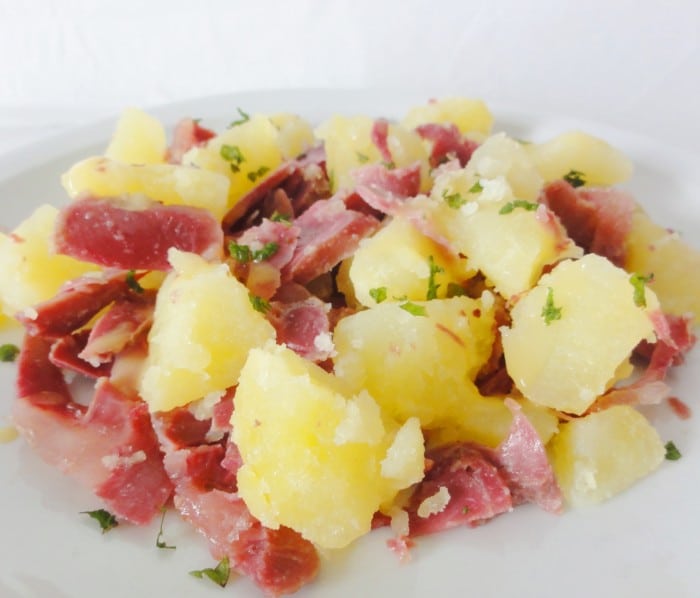 Salade Tiède De Pommes De Terre Gésiers