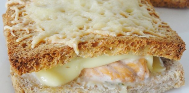 Croque-Monsieur saumon boursin | Aux Fourneaux