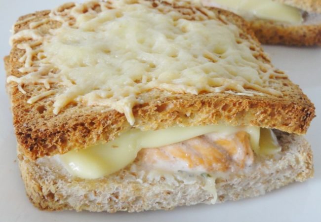 Croque-Monsieur saumon Boursin