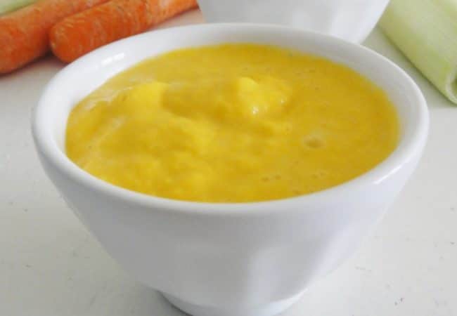 Soupe poireaux carottes