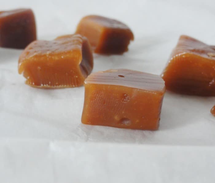 Recette Bonbons caramels au beurre salé (facile, rapide)