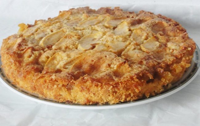 Gâteau normand aux pommes