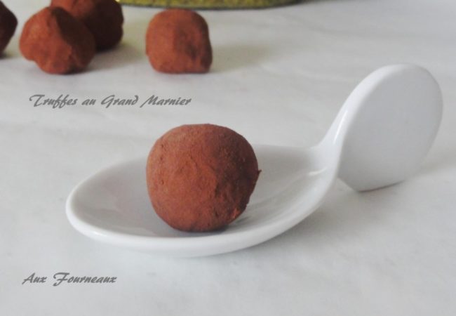 Truffes au chocolat Grand Marnier