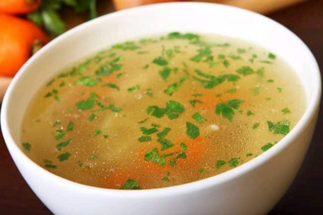 Bouillon de légumes maison