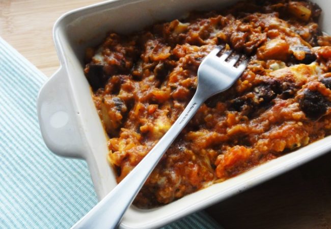 Moussaka grecque traditionnelle