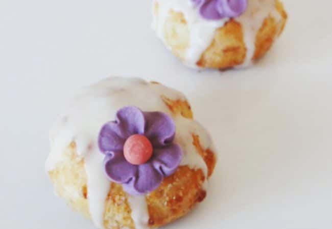 Choux au craquelin à la vanille