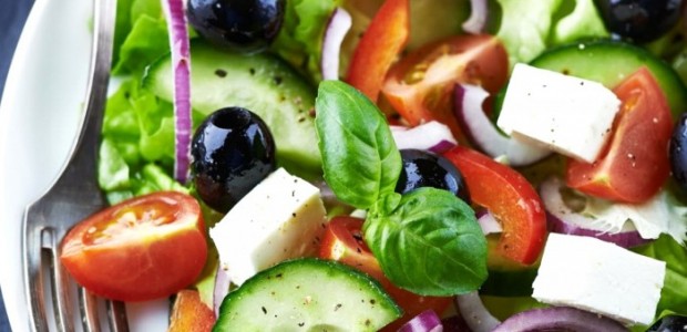 Salade Grecque Traditionnelle Aux Fourneaux
