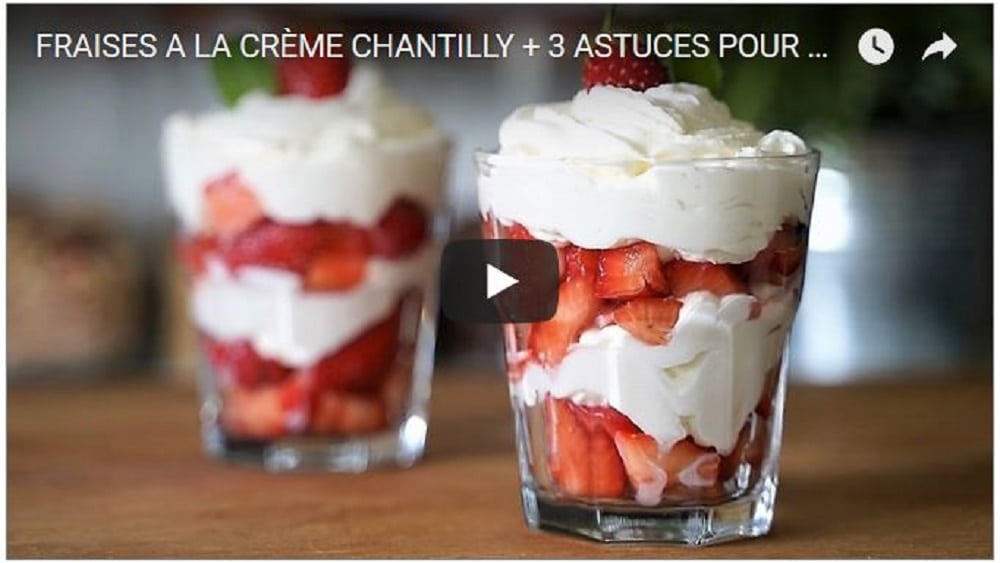 crème Chantilly La réussir ou la rattraper