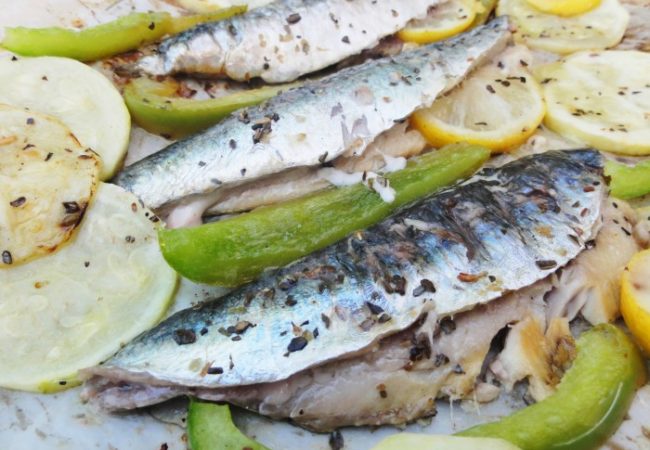 Sardines marinées au barbecue