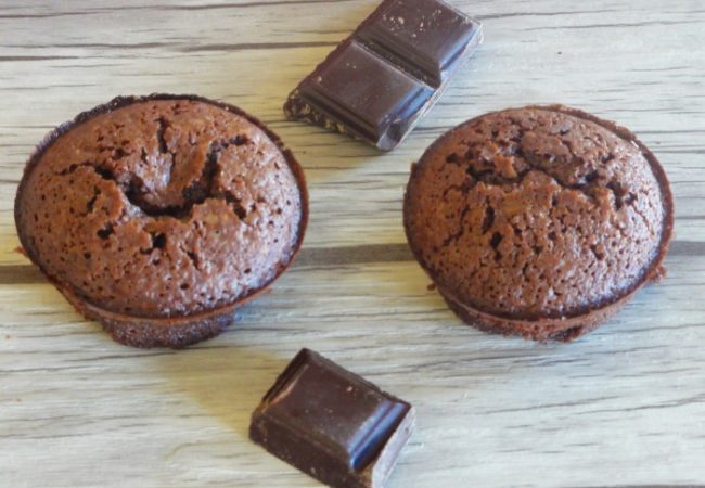 Bouchons fondants au chocolat