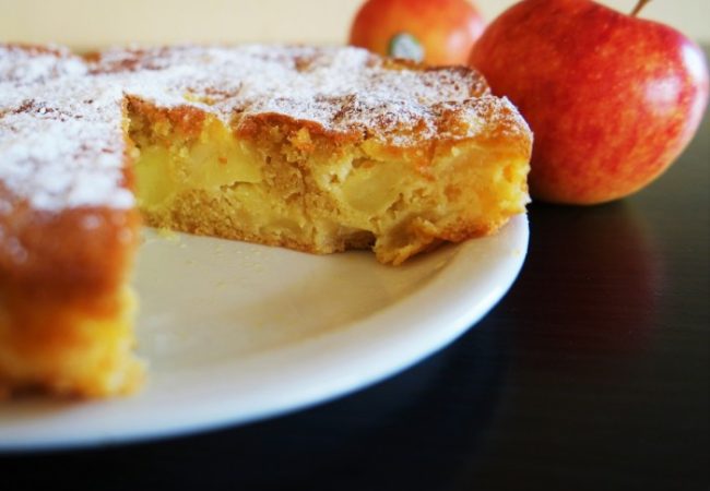 Gâteau madeleine aux pommes Antarès