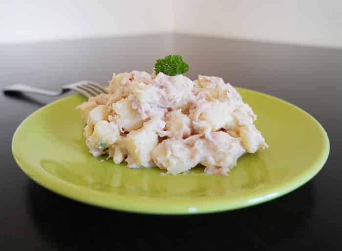 Salade De Pommes De Terre Froide Au Thon Aux Fourneaux