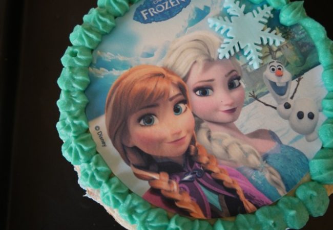 Gâteau Reine des Neiges Frozen facile