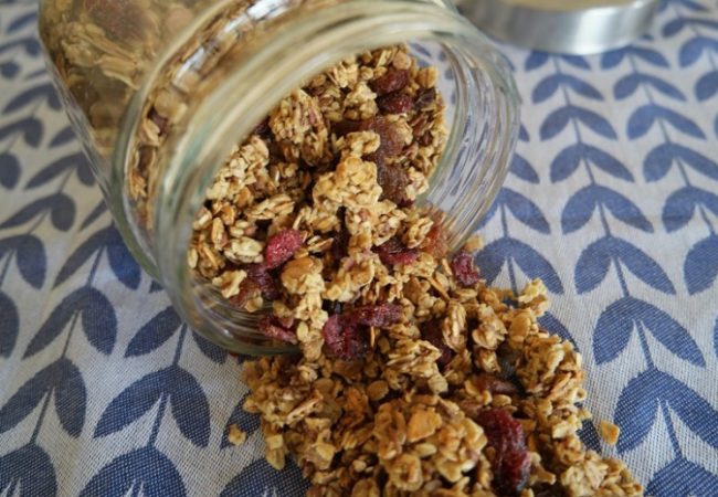 Granola maison : petit déjeuner santé