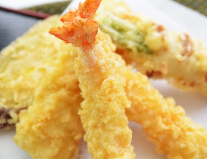tempura de crevette a la japonaise