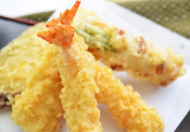 Tempura de crevettes à la japonaise