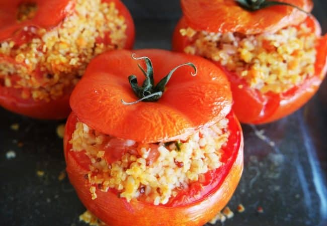 Tomates farcies végétariennes