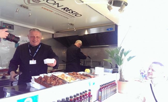 Le Food Truck de David Martin à la foire de Paris