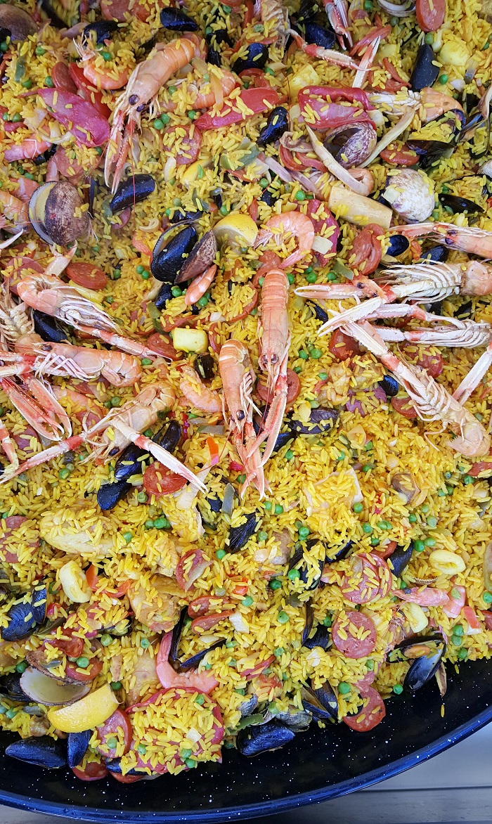 Paella Aux Fruits De Mer