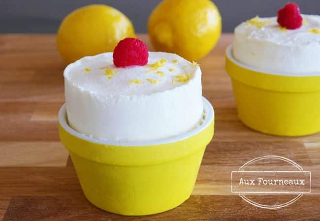 Soufflé glacé au citron