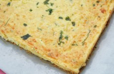 Clafoutis de courgettes au chèvre