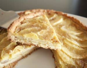 tarte aux pommes alsacienne