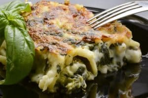 Lasagnes épinards ricotta