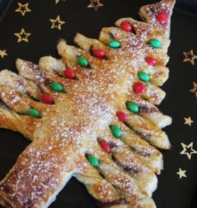 Sapin Feuillete Au Nutella Aux Fourneaux
