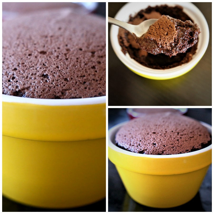 Mousse soufflée express et légère au chocolat