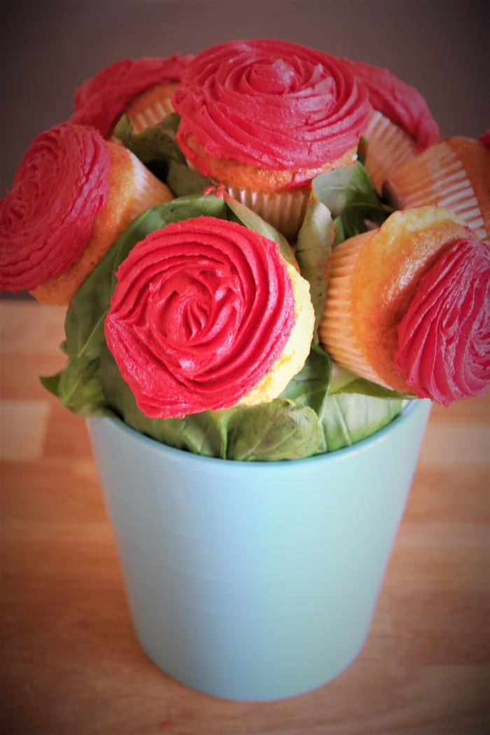 Bouquet de cupcakes