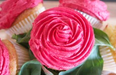 bouquet de fleurs cupcake