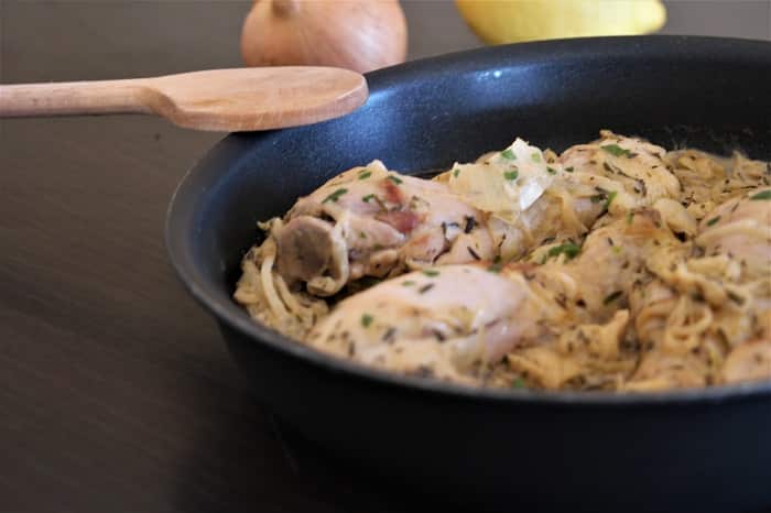 Poulet Yassa facile et rapide