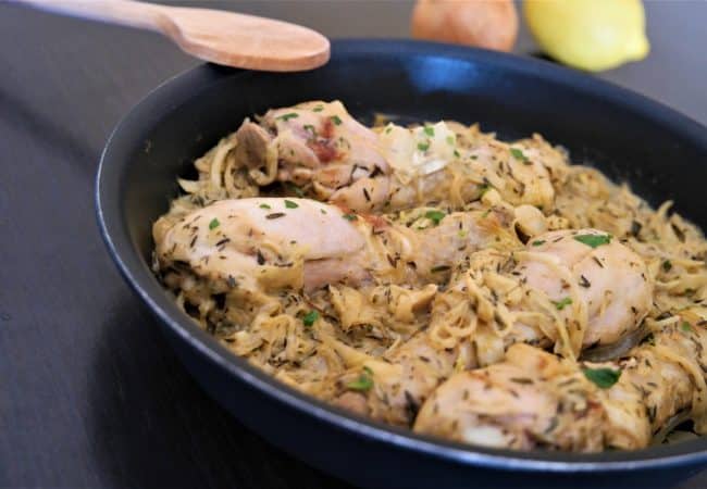 Poulet Yassa facile et rapide