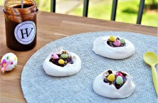Mini pavlova de Pâques