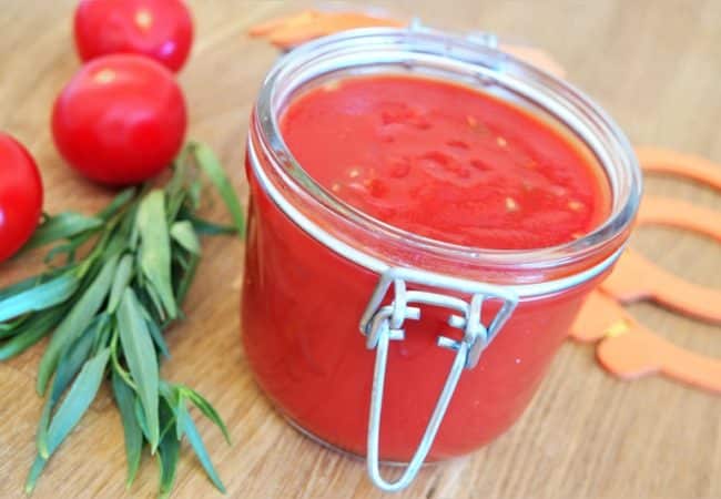 Conserves coulis de tomates avec les rondelles Easy de Hutchinson