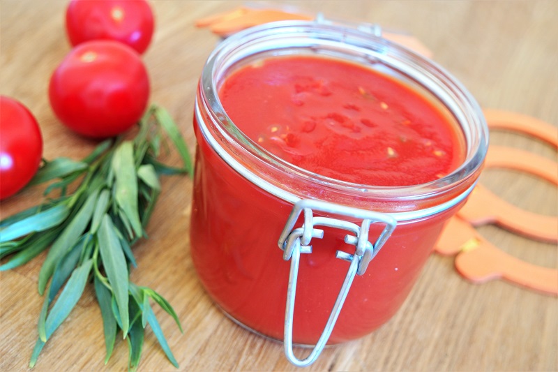 conserve coulis de tomate