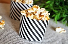 Popcorn salé parmesan et paprika